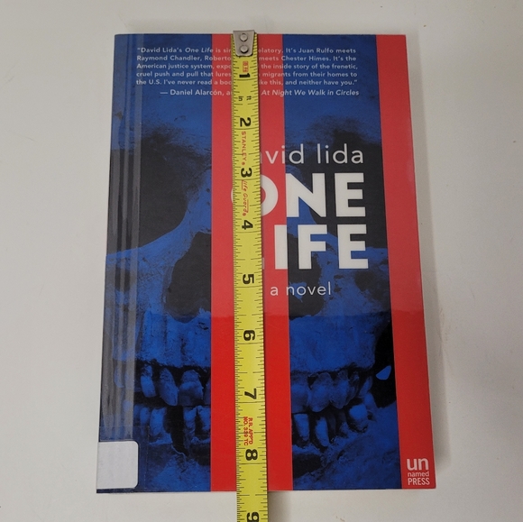 One Life a novel by David Lida Paperback Ex-Library Book Excellent - Picture 5 of 5